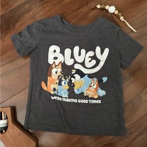 Bluey Boys Gray T-Shirt Jumping Bean Size 3T